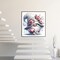 5D Diamond Painting Kits for Adults Beginners,Gnome Love Flower Diamond Art Kit,DIY Full Round Drill Diamond Dot Gem Art Kits for Adults,Home Wall Decor